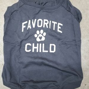 🆕️Dog T-shirt- FAVORITE CHILD